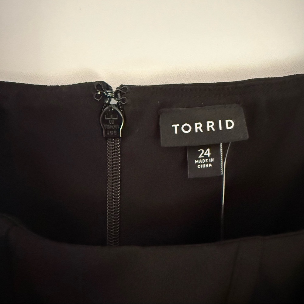 NWT Torrid Tulip Hem Bustier Midi Dress - Size 24W - Picture 12 of 16